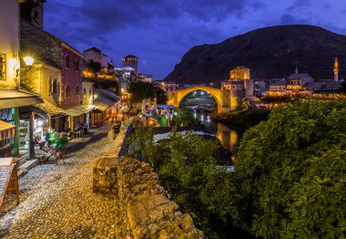 Köprüsü Mostar - Bosna-Hersek