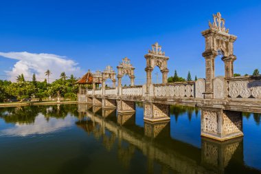 Su Saray Taman Ujung Bali Adası Endonezya