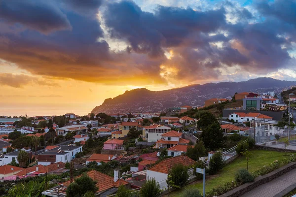 Stadt funchal - madeira portugal — Stockfoto