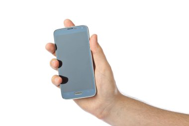 Akıllı telefonlu el.