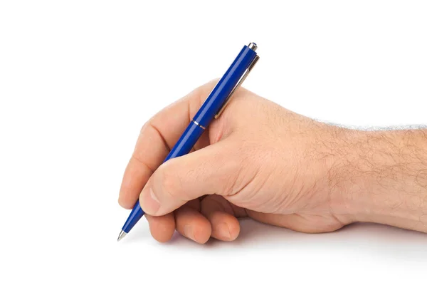 Pen in hand — Stock Photo, Image