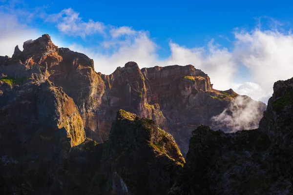 Wandelen Pico Ruivo en Pico do Arierio - Madeira Portugal — Stockfoto