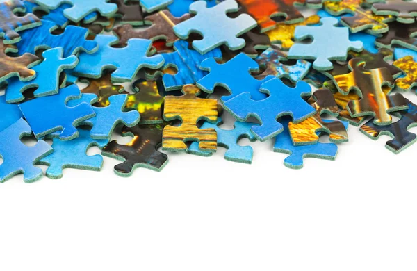 Pieces of puzzle — Stock Photo, Image