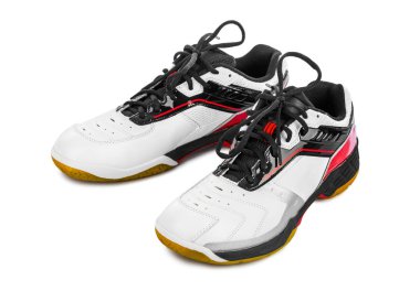 Spor spor ayakkabı beyaz arka plan üzerinde izole