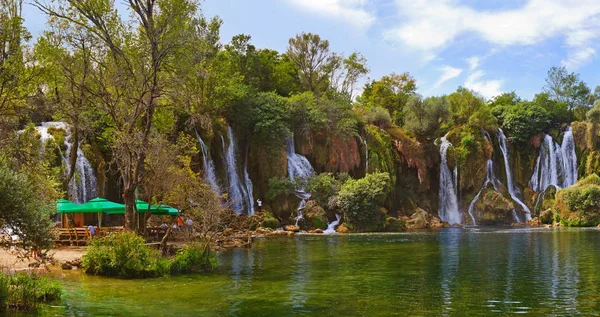 Kravice vattenfall i Bosnien och Hercegovina — Stockfoto