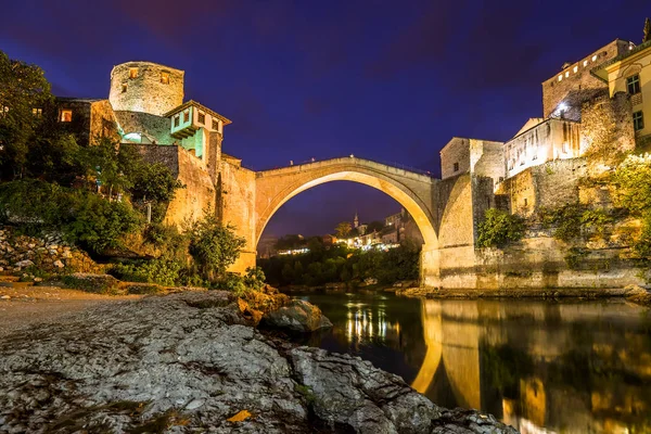 Old Bridge in Mostar - Bosnia and Herzegovina — Stock Photo, Image