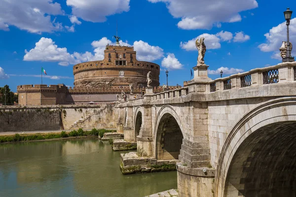Замок де Сант Анджело в Римі, Італія — стокове фото