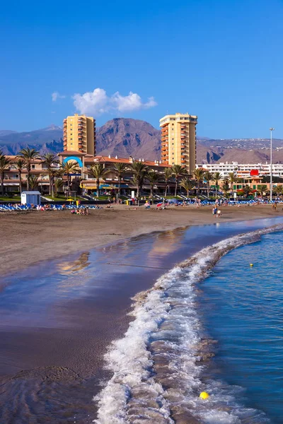 Pláž na ostrově Tenerife - Kanárské ostrovy — Stock fotografie