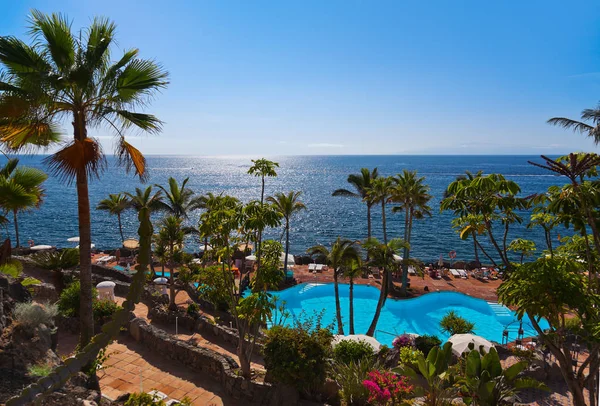 Pool at Tenerife island - Canary — Stock Photo, Image