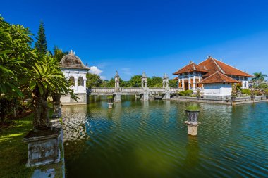 Su Saray Taman Ujung Bali Adası Endonezya