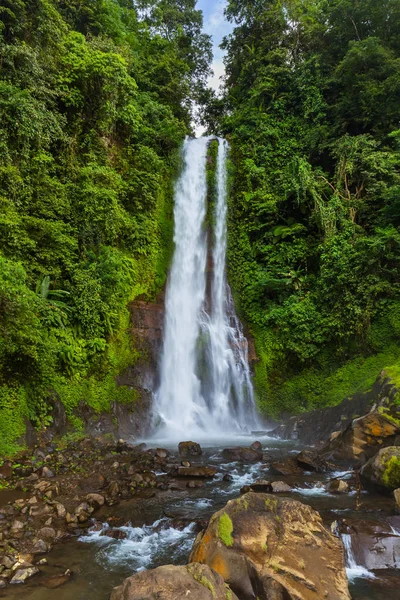 Gitgit Waterfall - Bali island Indonesia — Stock Photo, Image