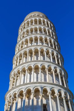 Bazilikası'nın ve Pisa İtalya leaning tower
