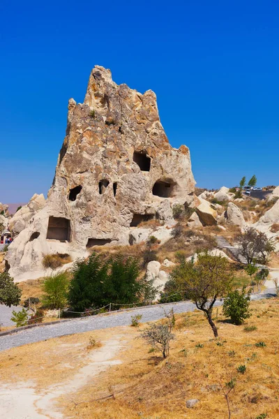Goreme cave city in Cappadocia Turkey — Stock Photo, Image