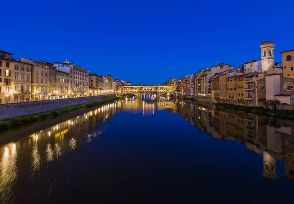 Γέφυρα Ponte Vecchio της Φλωρεντίας - Ιταλία — Φωτογραφία Αρχείου