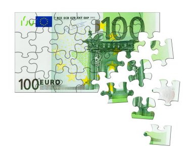 para bulmaca izole üzerinde beyaz arka plan