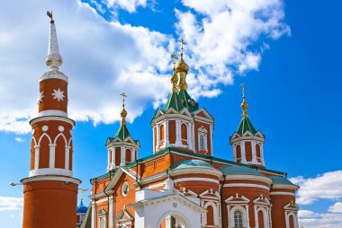 Kolomna Kremlin - Rusya - Mosco manastırda Uspensky Brusensky