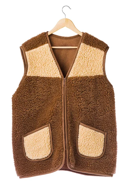 Winter fur vest — Stock Photo, Image