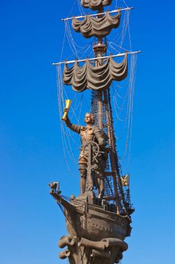 büyük - Moskova Rusya peter Anıtı