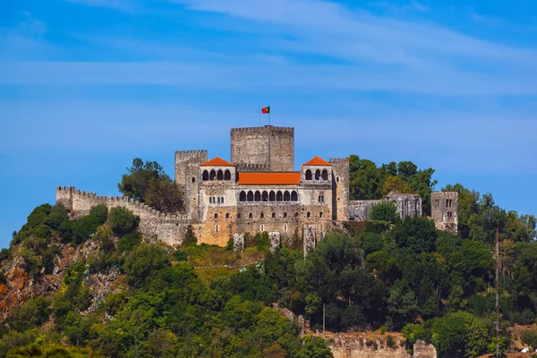 Hrad v Leiria - Portugalsko — Stock fotografie