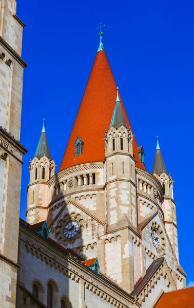Kirche am mexikoplatz in wien Österreich — Stockfoto