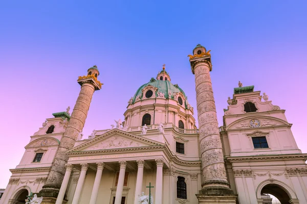 Church Karlskirche in Vienna Austria — 图库照片