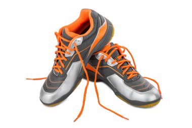 Spor spor ayakkabı beyaz arka plan üzerinde izole