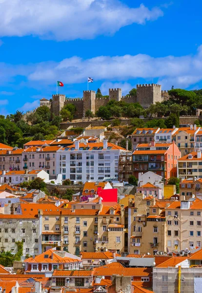 圣乔治-葡萄牙里斯本的堡垒 — 图库照片