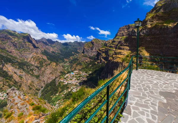 Pohled v horách - Madeira Portugalsko — Stock fotografie
