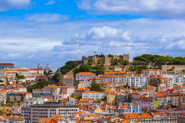 圣乔治-葡萄牙里斯本的堡垒 — 图库照片