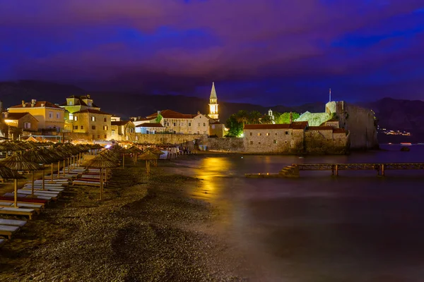 Vanha kaupunki Budva Montenegro — kuvapankkivalokuva