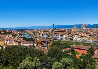 Floransa cityscape - İtalya