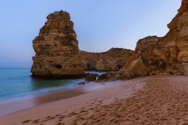 Beach Albufeira - Algarve Portekiz yakın