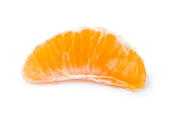 Slice of tangerine or mandarin fruit — Stock Photo, Image