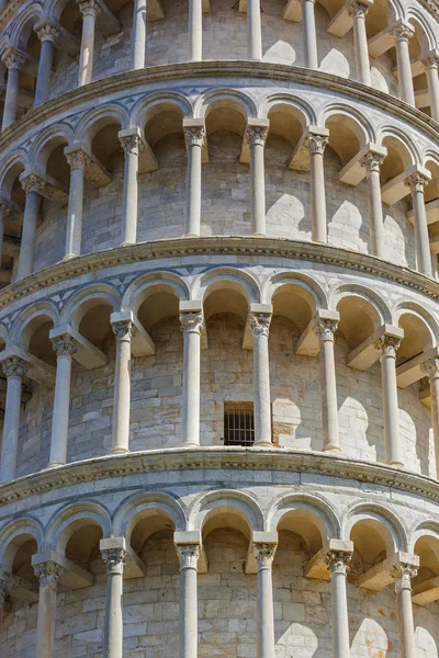 Kule pisa İtalya yaslanmış — Stok fotoğraf