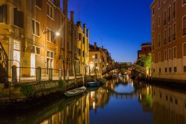 Venedik cityscape - İtalya