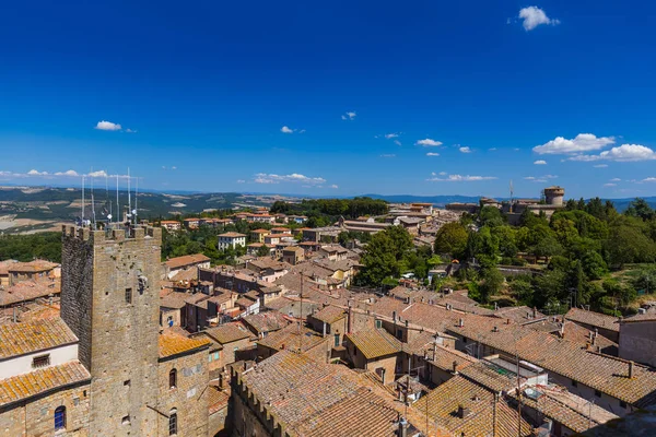 Volterra ciudad medieval en Toscana Italia — Foto de Stock