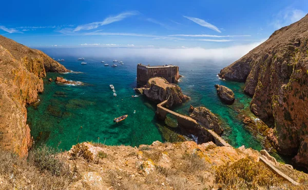 Forte nell'isola di Berlenga - Portogallo — Foto Stock