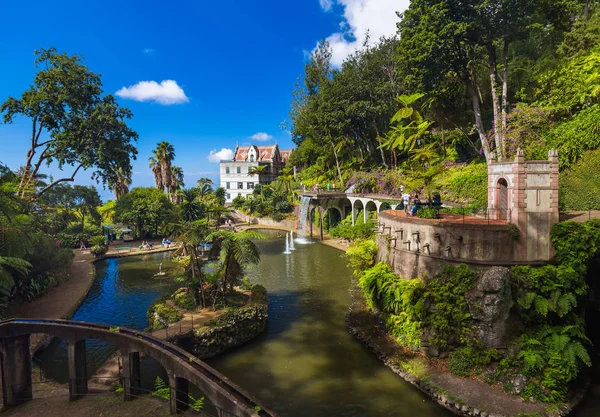 Monte tropical garden und palast - madeira portugal — Stockfoto