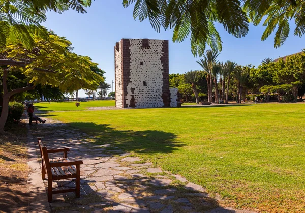 Башня Torre del conde в Сан-Себастьяне - Остров Ла Фалера - Кана — стоковое фото