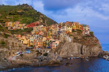 Cinque Terre 'de Manarola - İtalya