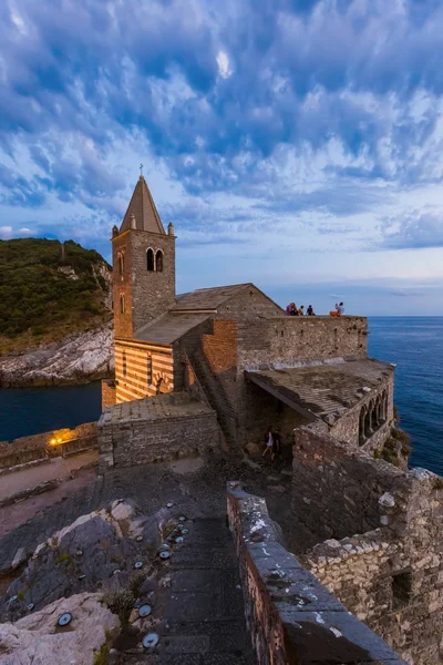 Portovenere in Cinque Terre - Itálie — Stock fotografie