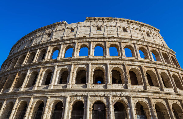 Coliseum in Rome Italy - architecture background