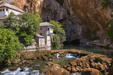 Blagaj Derviş evi - Bosna-Hersek