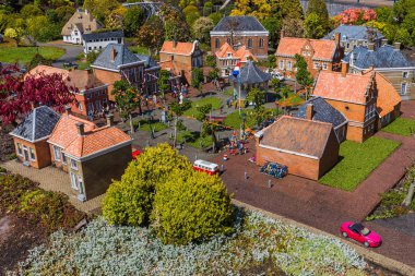 Lahey, Hollanda - 26 Nisan 2017: Madurodam mi köyde