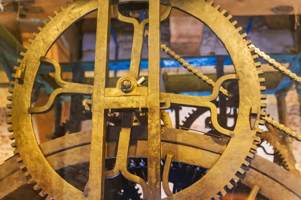 Mecanismo de reloj Vintage en Catedral - Amsterdam Países Bajos —  Fotos de Stock