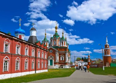 Kolomna Kremlin - Rusya - Mosco manastırda Uspensky Brusensky