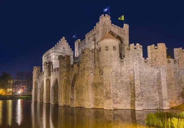 Gravensteen castle in Gent - Belgium — 스톡 사진