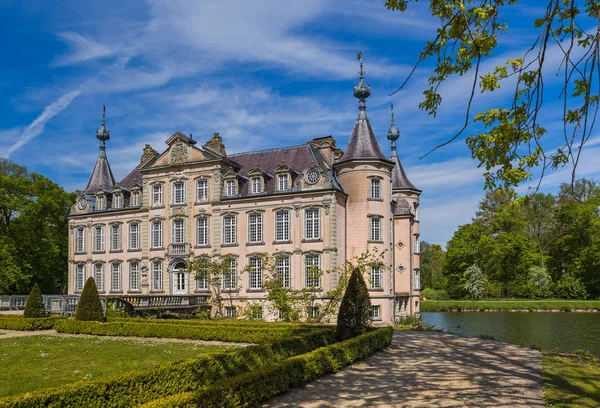 Poeke slott i Belgien — Stockfoto