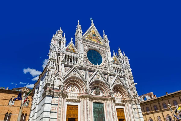 Duomo Siena - Toskana İtalya — Stok fotoğraf