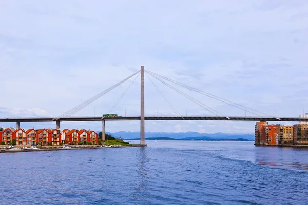 Stavanger, Norsko - architektura pozadí — Stock fotografie